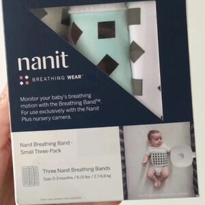 Nanit Breathing Wear Band for Babies  0-3 Months